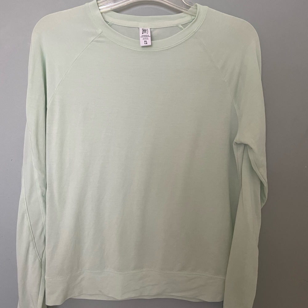Athleta Girls Green Longsleeve